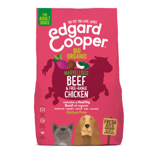 Glutenvrije Biologische hondenbrokken van Edgard&Cooper