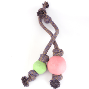 Filova mooi, sterk en natuurlijke speeltjes Beco Ball On A Rope small en large