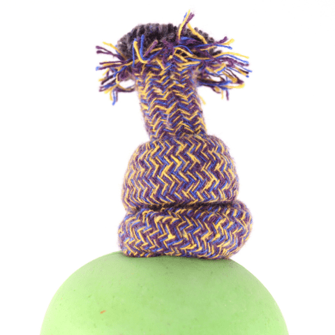 Filova mooi, sterk en natuurlijke speeltjes Beco Ball On A Rope groen large