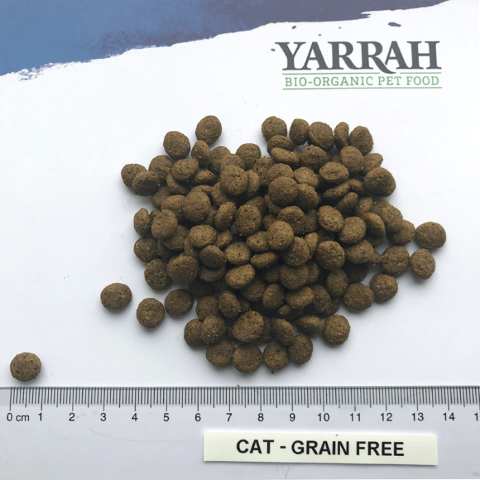Filova bioshop - Yarrah Grain Free Cat Food Grootte korrels