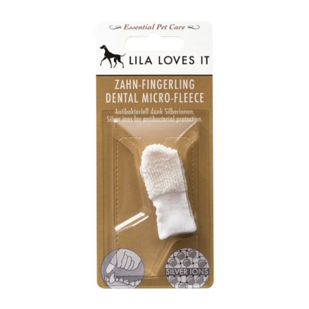 Lila Loves It tandenpoetsdoekje voor honden