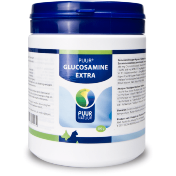 Supplement voor honden Puur Glucosamine