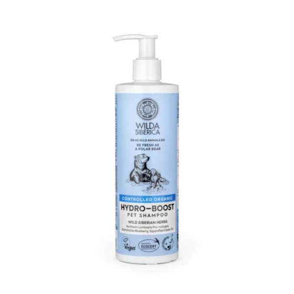 Bio shampoo voor de gevoelige huid Hydro Boos Wilda Siberica