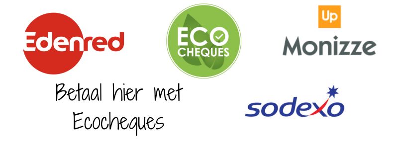 Betalen met Sodexo, Edenred en Monizze eco-cheques
