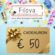 Cadeaubon € 50