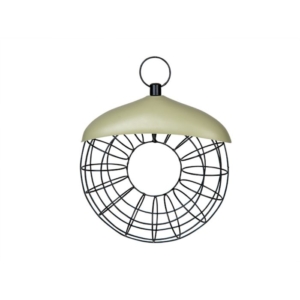 Vetbolhouder wiel met dak 24cm