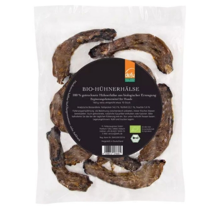 Defu gedroogde kippennekken