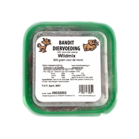 Wildmix Bandit rauwvoer