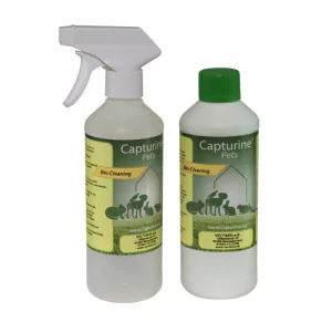 Capturine Schoonmaakmiddel geschikt voor dieren, kooien, kennels, trimsalons - Biologisch afbreekbaar en ecologisch kuisproduct