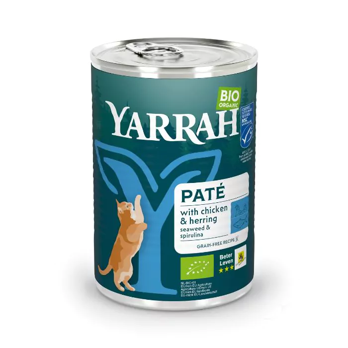 Yarrah paté haring met zeewier en spirulina 400g