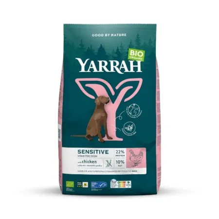 Bio hondenbrokken voor gevoelige spijsvertering (Yarrah 2-10kg)