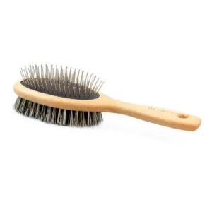 Vegan hondenborstel met twee zijden - Filova Ecologische dierenwinkel