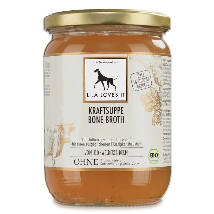 Bottenbouillon soep voor honden van LIla Loves It - FIlova dierenspeciaalzaak
