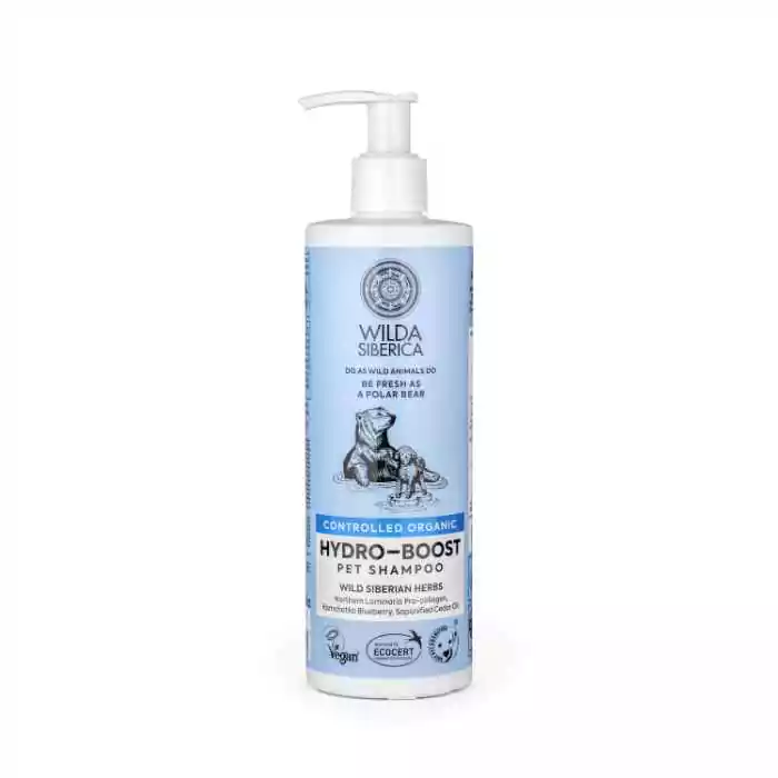 Bio shampoo voor de gevoelige huid Hydro Boos Wilda Siberica