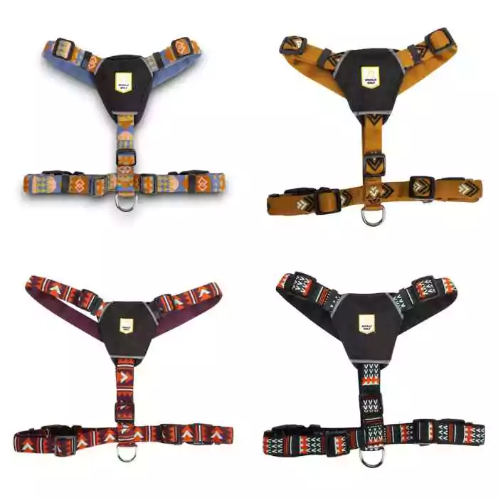 Tuigjes van 100% gerecycleerd polyester (Woolly Wolf - 4 kleuren)