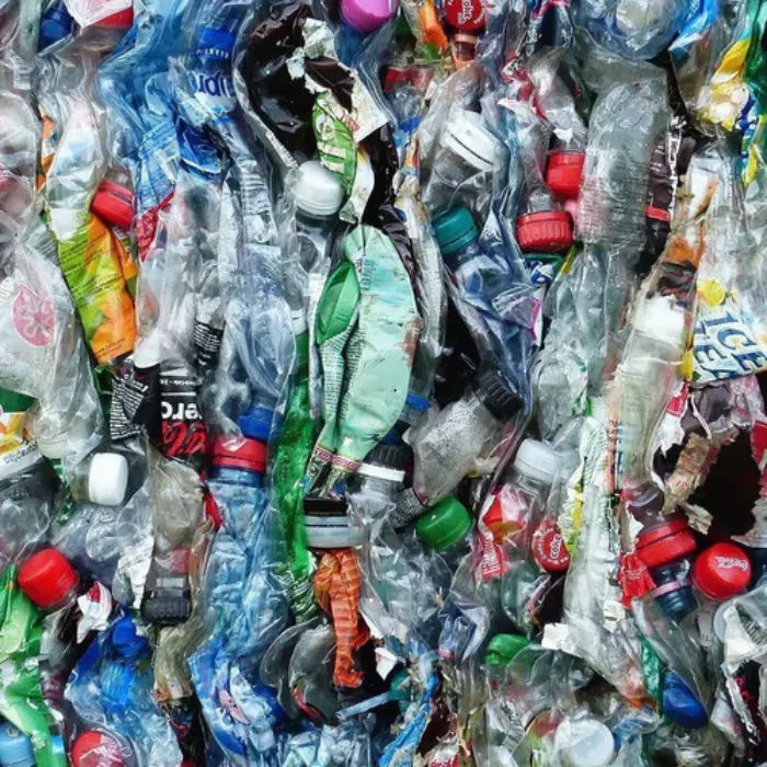 Gerecycleerd plastiek