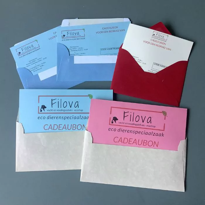 Cadeaubonnen Filova