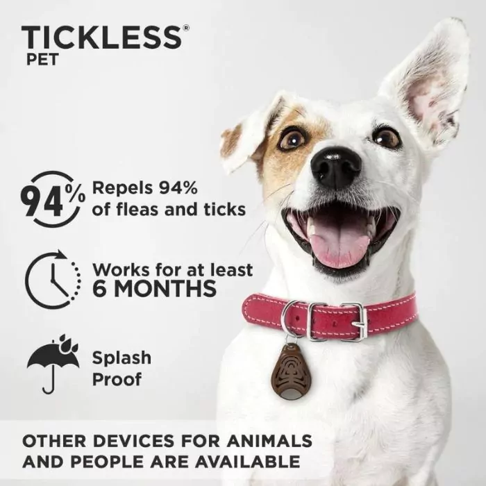 Tickless Ecopet ultrasone tegen teken en vlooien
